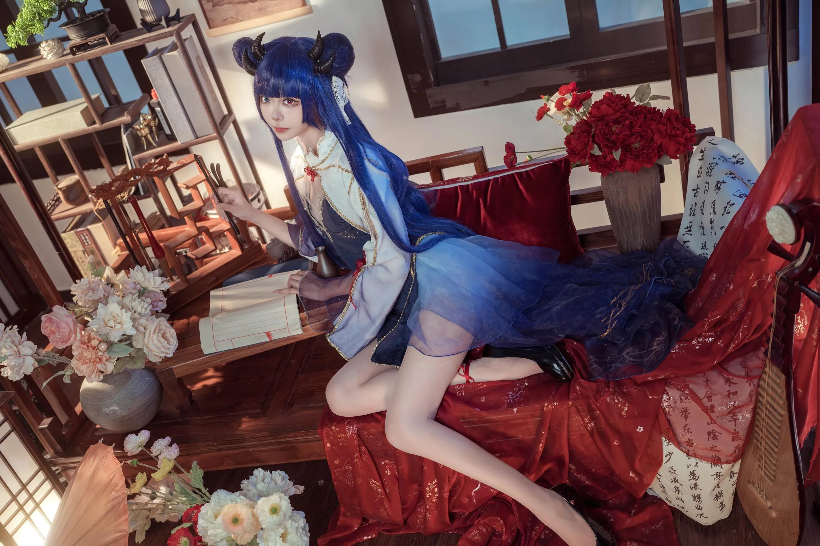 艾西Aiwest – NO.06 伊吹新年旗袍 [35P]插图3